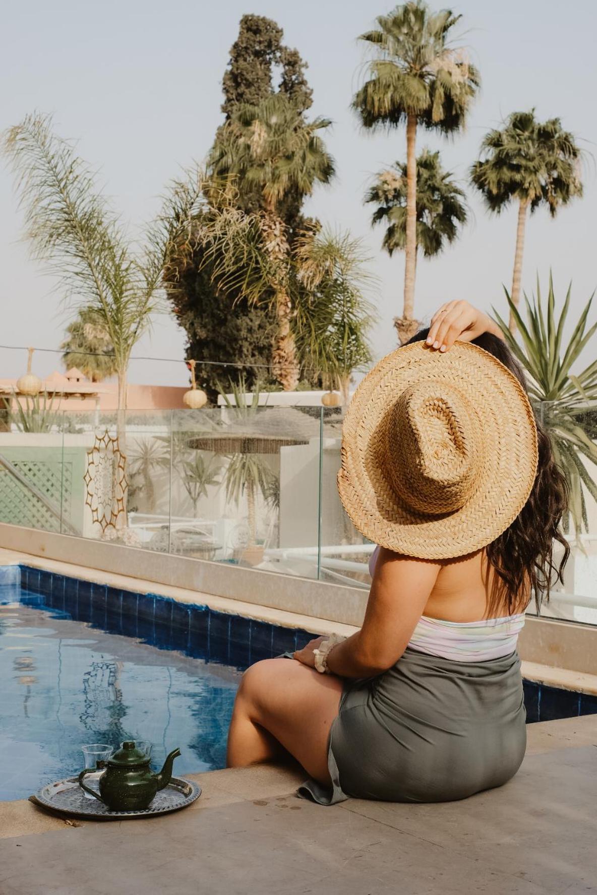 Riad Dar Blanche & Spa Marrakesh Bagian luar foto